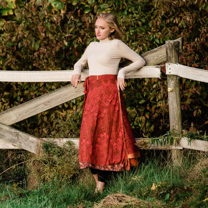 The Original Sari Wrap Skirt