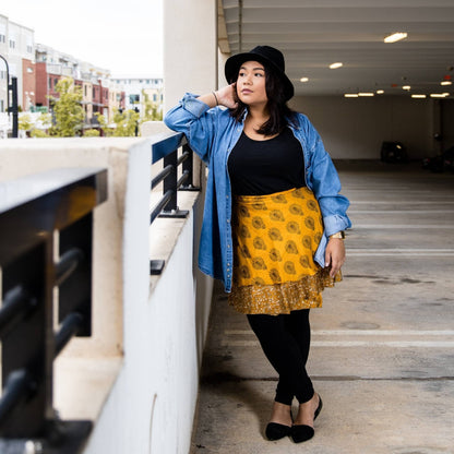 The Original Sari Wrap Skirt
